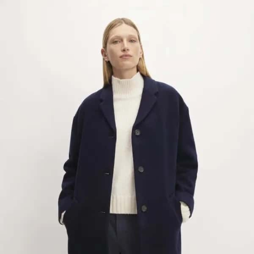 NWOT Everlane The ReWool® Cocoon Coat